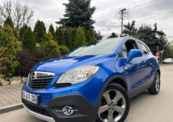 Opel Mokka cena 44900 przebieg: 79000, rok produkcji 2014 z Będzin małe 301